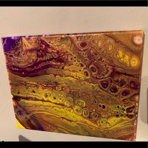 Drip Pour Paintings